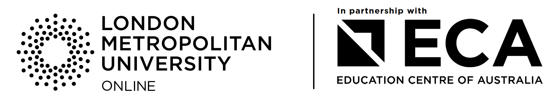 London Met University Online logo