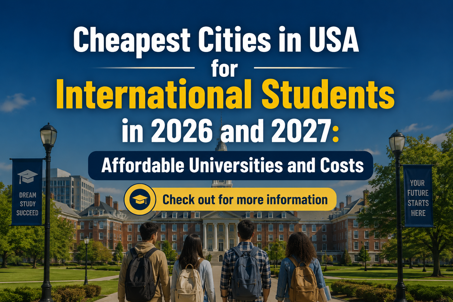 Cheapest Cities in USA for International Students in 2026 and 2027 ...