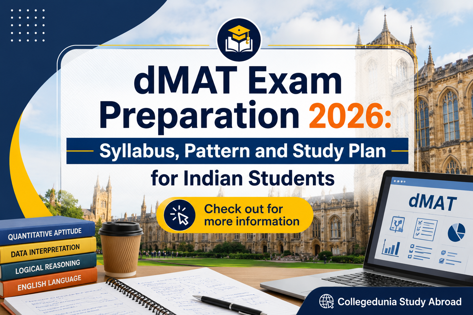 dMAT Exam Preparation 2026: Pattern and Study Plan