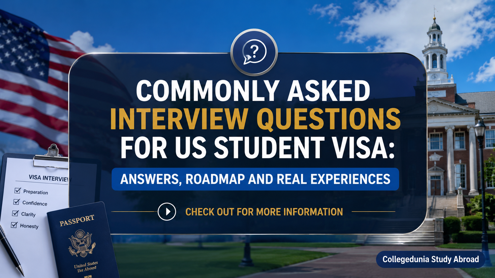 US Student Visa Interview Questions and Answers 2026