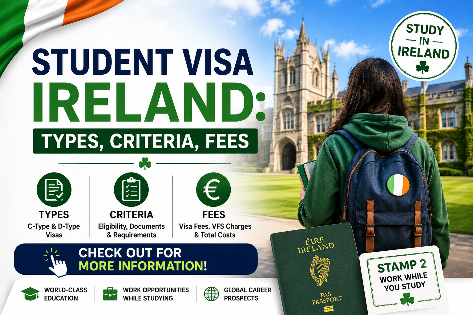 Ireland Student Visa for Indian Students