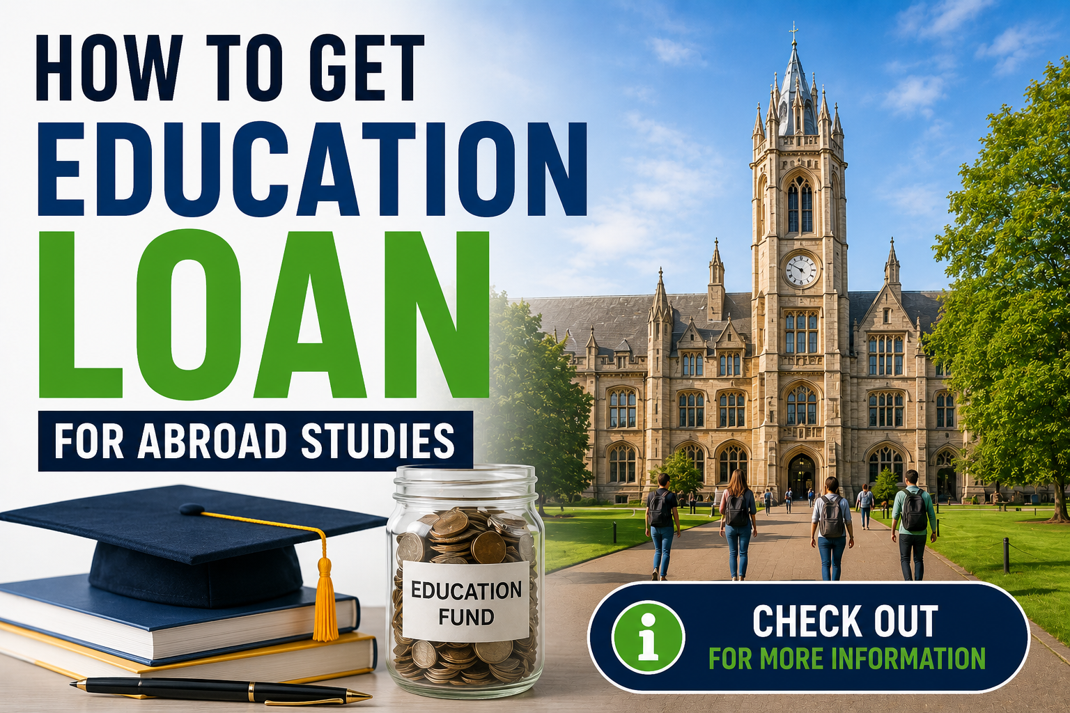 How to Get Education Loan for Abroad Studies?