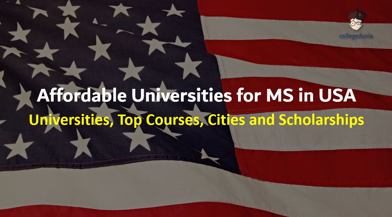 Affordable Universities for MS in USA