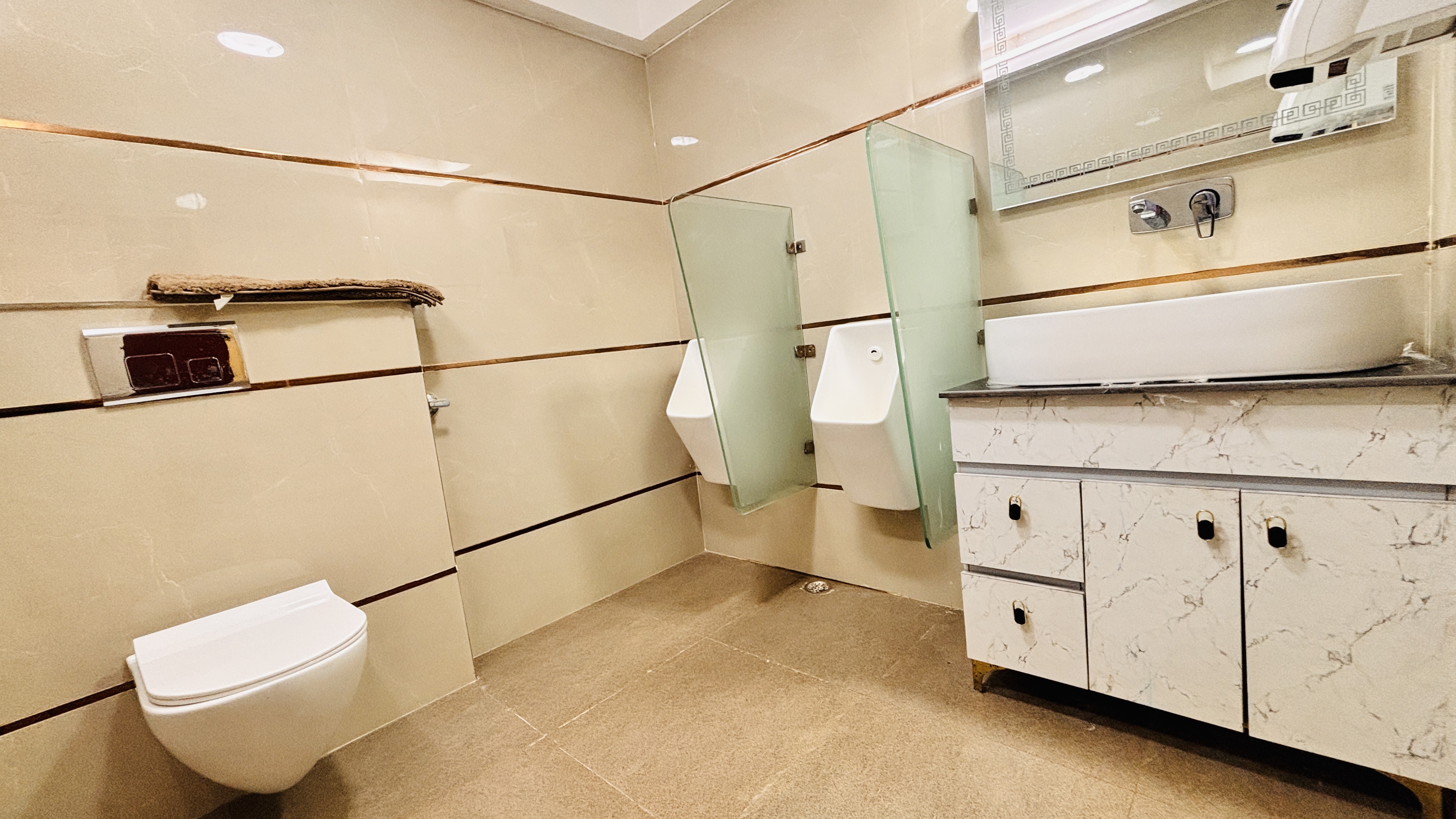 Fostiima Business School New Delhi Campus Washroom Area media (6) by 1770044578_washroom2.jpg