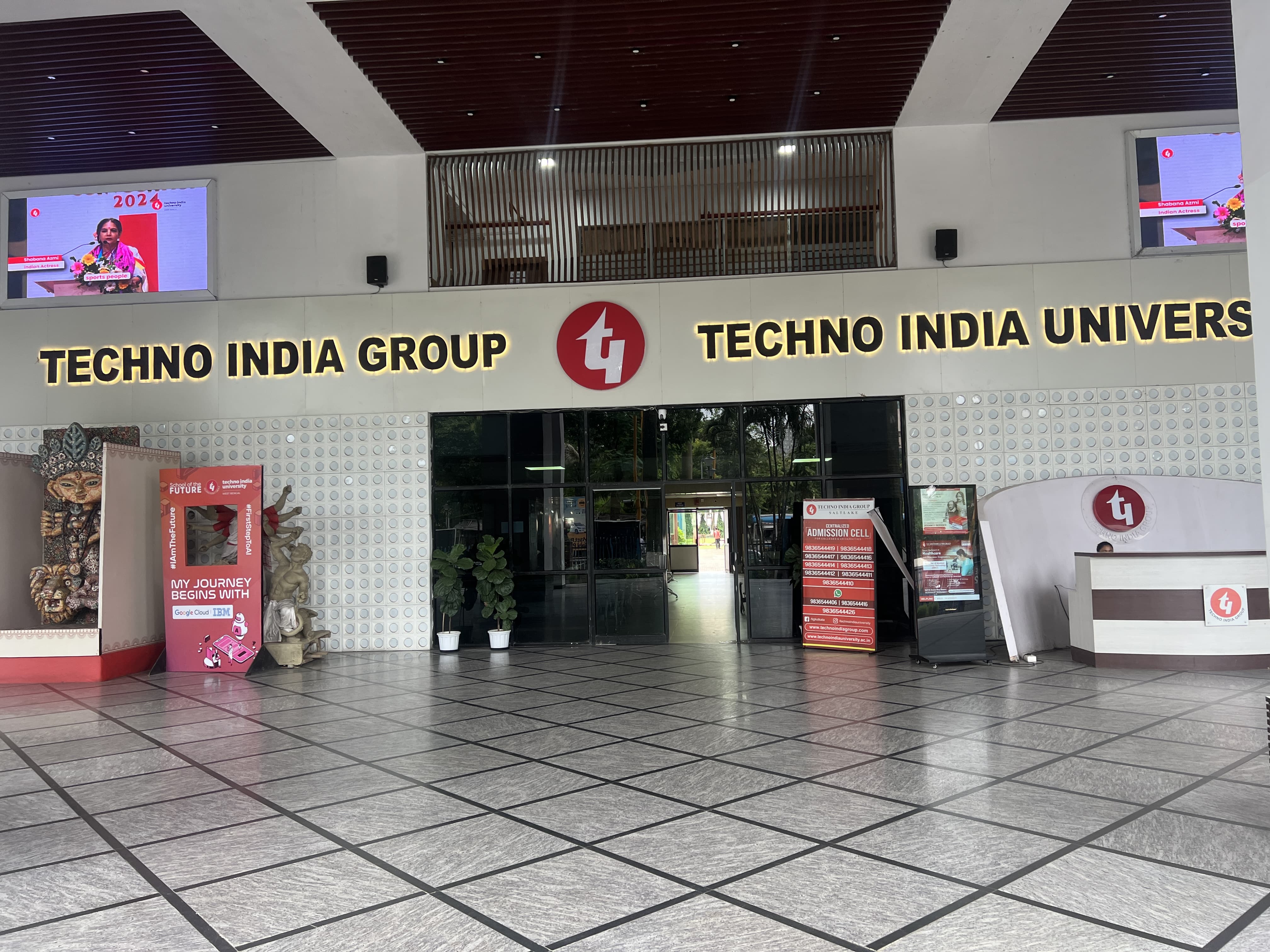 Techno India University Kolkata Main Entrance View media (14) by 1770114408_CampusEntry2.JPG