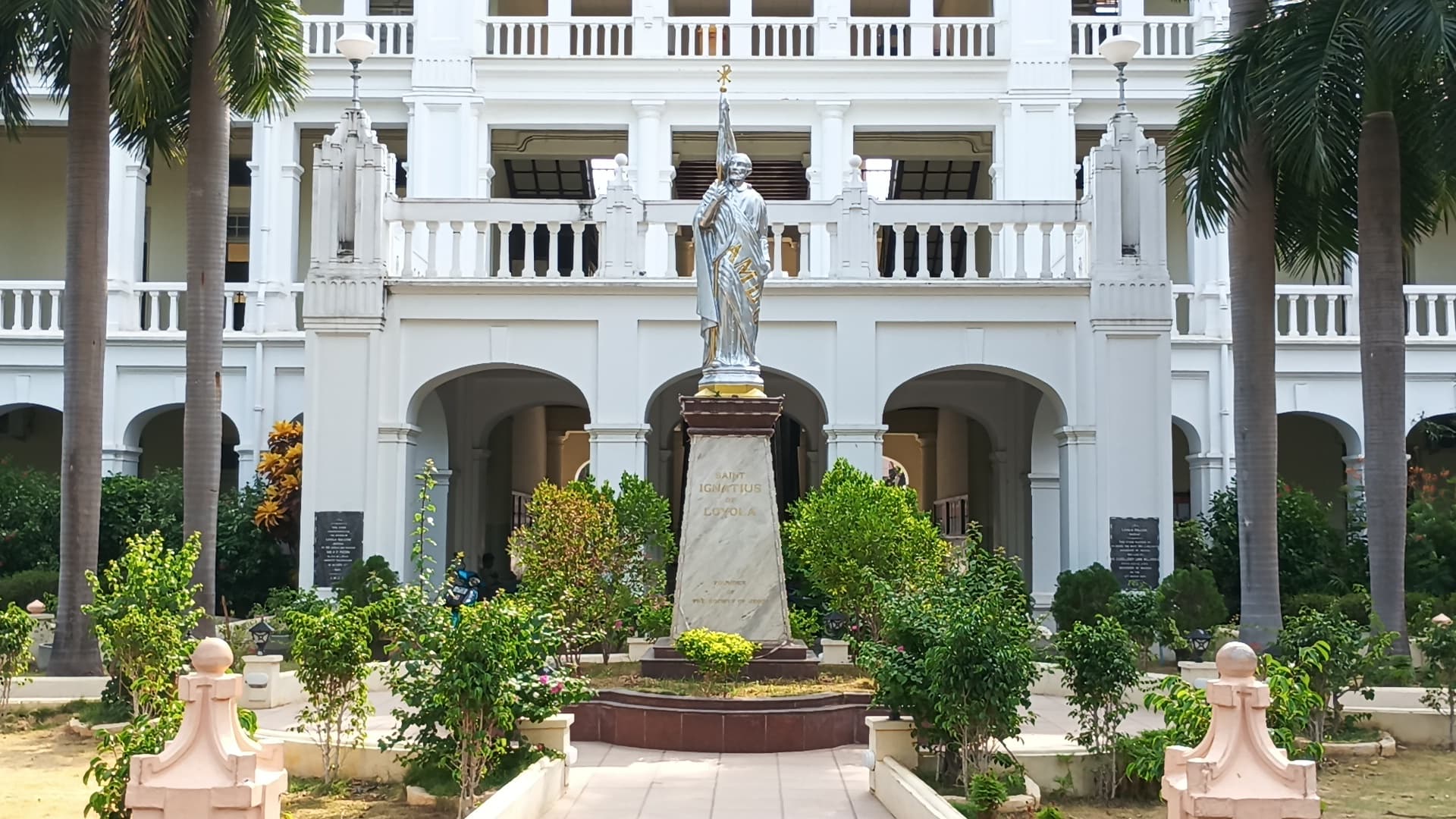 Loyola Chennai Academic Block/ Main Building media (12) by 1781763240_StatueofSt.IgnatiusofLoyola.jpg