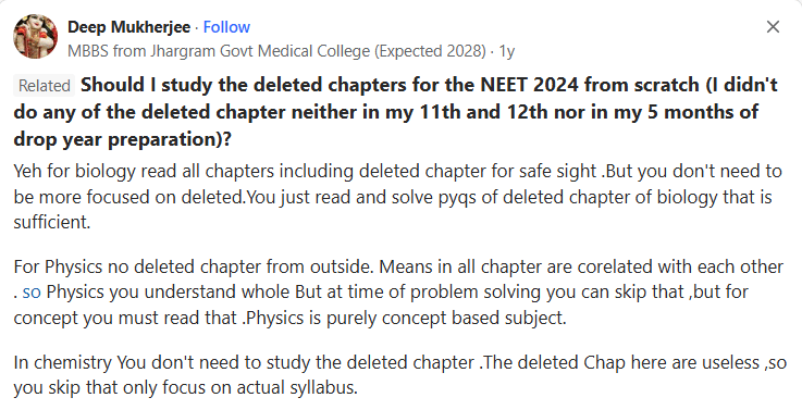 Deleted syllabus of NEET 2026 Physics FAQs