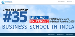 IFMR Krea University MBA Admission 2026 to Begin on October 3