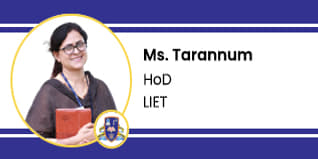 LIET HOD: Ms Tarannum Interview