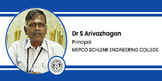 MEPCO SCHLENK ENGINEERING COLLEGE, Principal: Dr S Arivazhagan Interview
