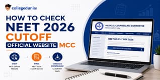 How to Check NEET 2026 Cutoff Official Website MCC