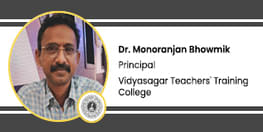 Interview Dr Monoranjan Bhowmik Principal at Vidyasagar Teacher Training College Midnapore