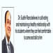Dr. Sudhir Rana believes in cultivating and maintaining a healthy relationship with his students where they can feel comfortable to come and talk to him