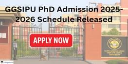 GGSIPU PhD Admission 2025 2026 Schedule Released for Winter Session