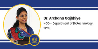 SPSU, HOD - Department of Biotechnology: Dr. Archana Gajbhiye Interview