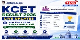 KCET Result 2026 Live Updates