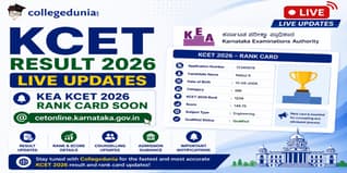 KCET Result 2026 Live Updates: KEA KCET 2026 Rank Card Out @cetonline.karnataka.gov.in
