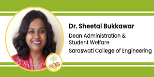 Saraswati College of Engineering, Dean Administration and Student Welfare: Dr. Sheetal Bukkawar  Interview