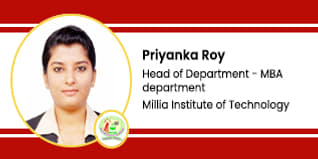 Millia Institute of Technology, Head of Department - MBA department: Priyanka Roy Interview