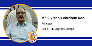 Mr. S Vishnu Vardhan Rao, Principal