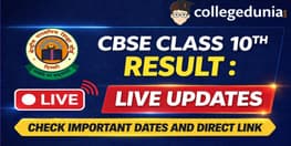 CBSE Class 10th Results Live Updates