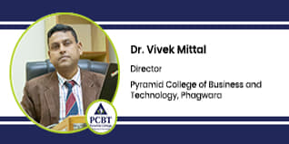Pyramid College of Business and Technology, Phagwara, Director :  Dr. Vivek Mittal Interview