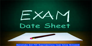 Karnataka 2nd PUC Supplementary Exam Dates Released @kseab.karnataka.gov.in. ; Check Complete Schedule Here