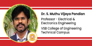 VSB College of Engineering Technical Campus, Coimbatore, Professor - EEE: Dr. S. Muthu Vijaya Pandian Interview