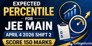 Expected Percentile for JEE Main April 4 2026, Shift 2 Score 150 marks