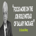 Focus more on the job role instead of salary package advices Dr Suresh Mony Director NMIMS Bengaluru