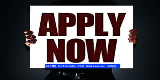 AIIMS Bathinda PhD Admission 2023 Open; Apply till May 19