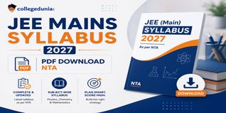 JEE Mains Syllabus 2027 PDF Download NTA