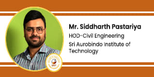 Sri Aurobindo Institute of Technology, HOD-Civil Engineering: Mr. Siddharth Pastariya  Interview