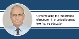 Contemplating the importance of research in practical learning to enhance education
