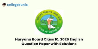 Haryana Board Class 10 English 2026 Question Paper with Solution PDF