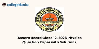 Assam Board Class 12 Physics 2026 Question Paper with Solution PDF