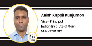 Indian Institute of Gem and Jewellery, Jaipur, Vice-Principal: Anish Kappil Kunjumon Interview