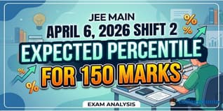 Expected Percentile for JEE Main April 6 2026 Shift 2 Score 150 marks