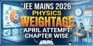JEE Mains 2026 Physics Weightage April Attempt Chapter Wise