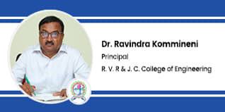 R. V. R and J. C. College of Engineering, Guntur, Principal: Dr. Ravindra Kommineni Interview