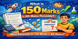 What is 150 Marks in JEE Mains Percentile?
