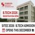 SIT Pune Begins B.Tech Admission 2026; SITEEE to Start in December