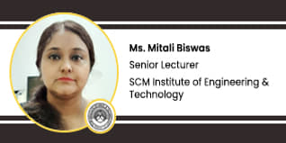 SCM Institute of Engineering & Technology, Kolkata, Senior Lecturer: Ms. Mitali Biswas Interview