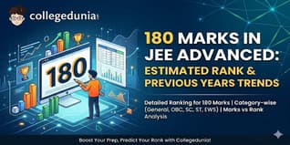 180 marks in JEE Advanced Rank