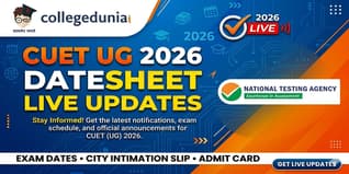 CUET UG 2026 Datesheet: Check Live Updates