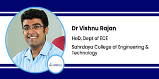 Sahrdaya College of Engineering, Kodakara, Thrissur, Head of Electronics and Communication Engineering Department: Dr. Vishnu Rajan Interview