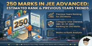 250 marks in JEE Advanced Rank