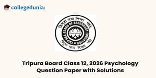 Tripura Board Class 12 Psychology 2026 Question Paper with Solution PDF