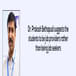 Dr. Prakash Bethapudi suggests the students to be job providers rather than being job seekers