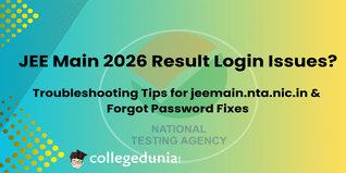 JEE Main 2026 Result Login Issues? Troubleshooting Tips for jeemain.nta.nic.in & Forgot Password Fixes